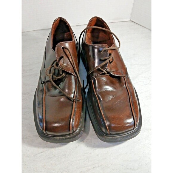 Size 8.5 Brown Mens Kenneth Cole Reaction, Leather Upper and Linning. - Picture 1 of 6